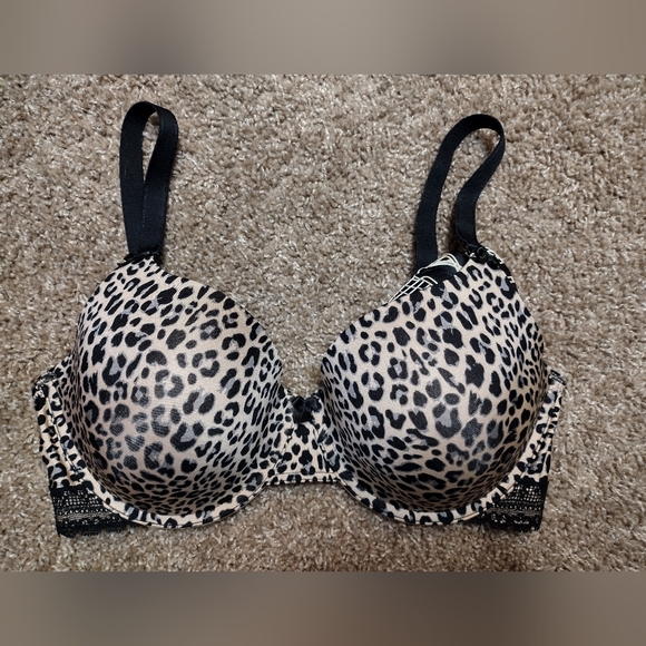 Paramour Other - Paramour Felina Leopard Print Women's Bra 34DDD